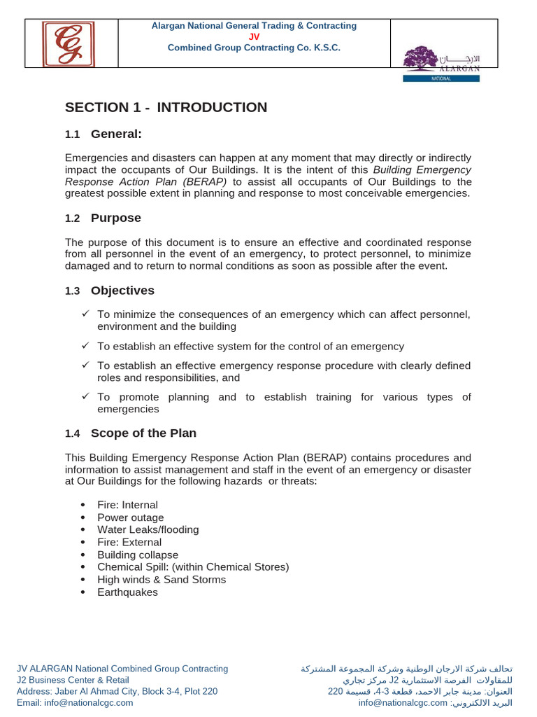 Building Evacuation Plan | PDF