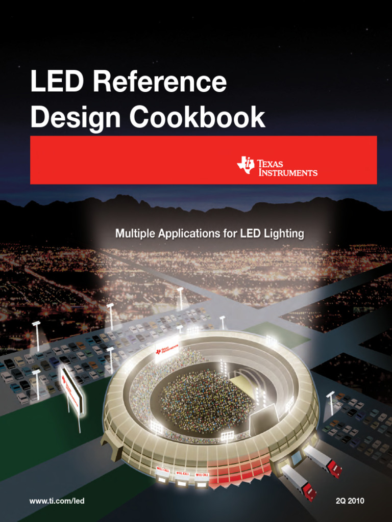 Ti Led Reference Design Cookbook | PDF | Light Emitting Diode | Lighting