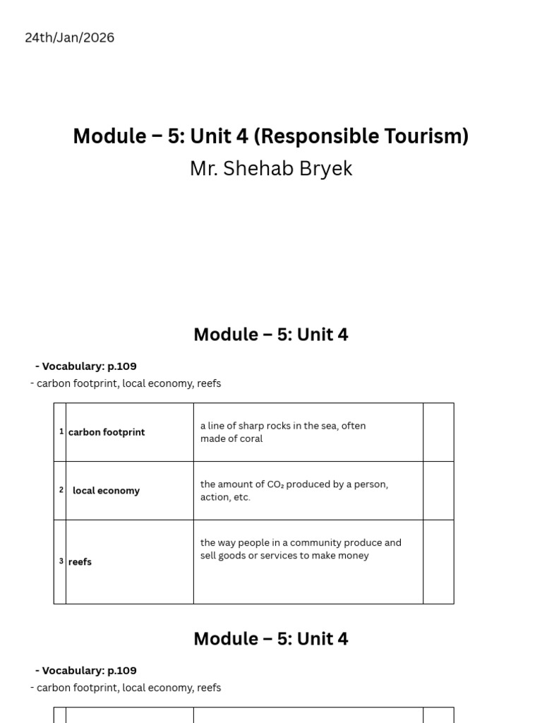 Module 5 - Unit 4 25thJan2026 | PDF | Linguistics