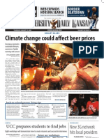 Jayplay: Climate Change Could Affect Beer Prices