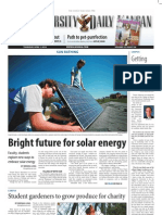 Getting To Know College's New Dean: Bright Future For Solar Energy