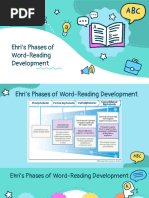 Ehri's Phases of Reading Development | PDF | Phonics | Orthography