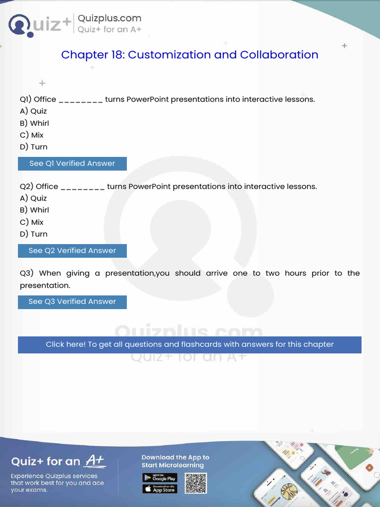 Office Turns Powerpoint Presentations Into Interactive Lessons | PDF ...