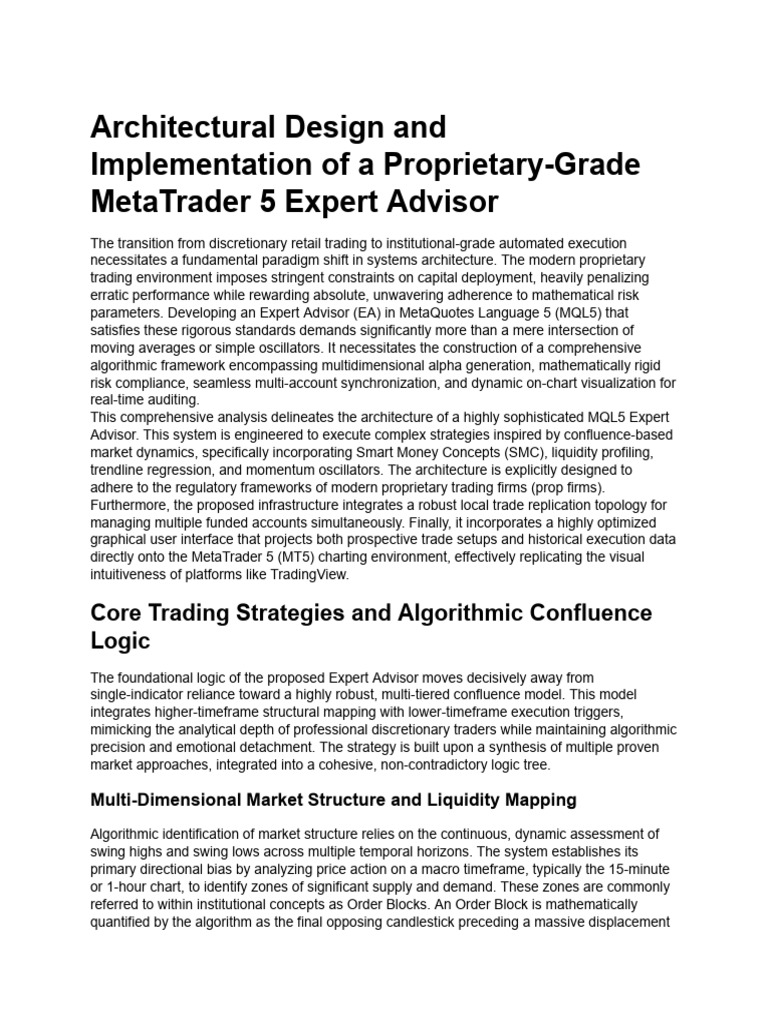 Prop Firm EA Strategy Development | PDF | Replication (Computing ...