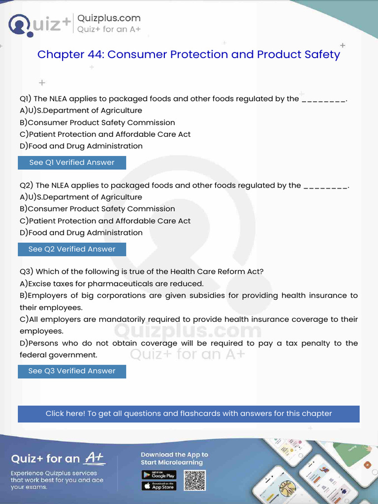 The Nlea Applies to Packaged Foods and Other Foods Regulated by The ...