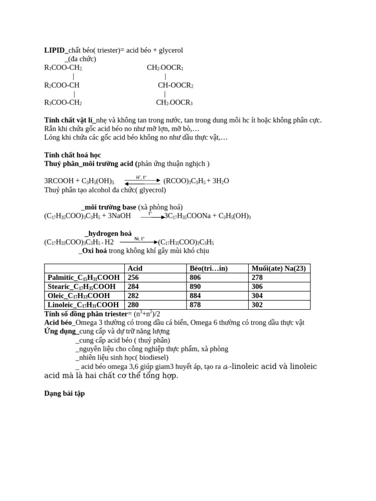 Lipid | PDF