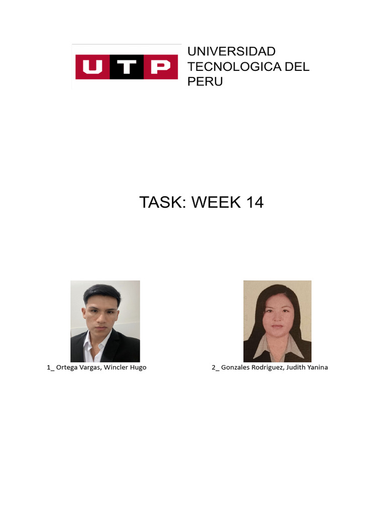 Task Week 14 | PDF