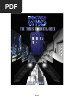 Download TARDIS Technical Index by A Mad Man In A Box SN102508424 doc pdf