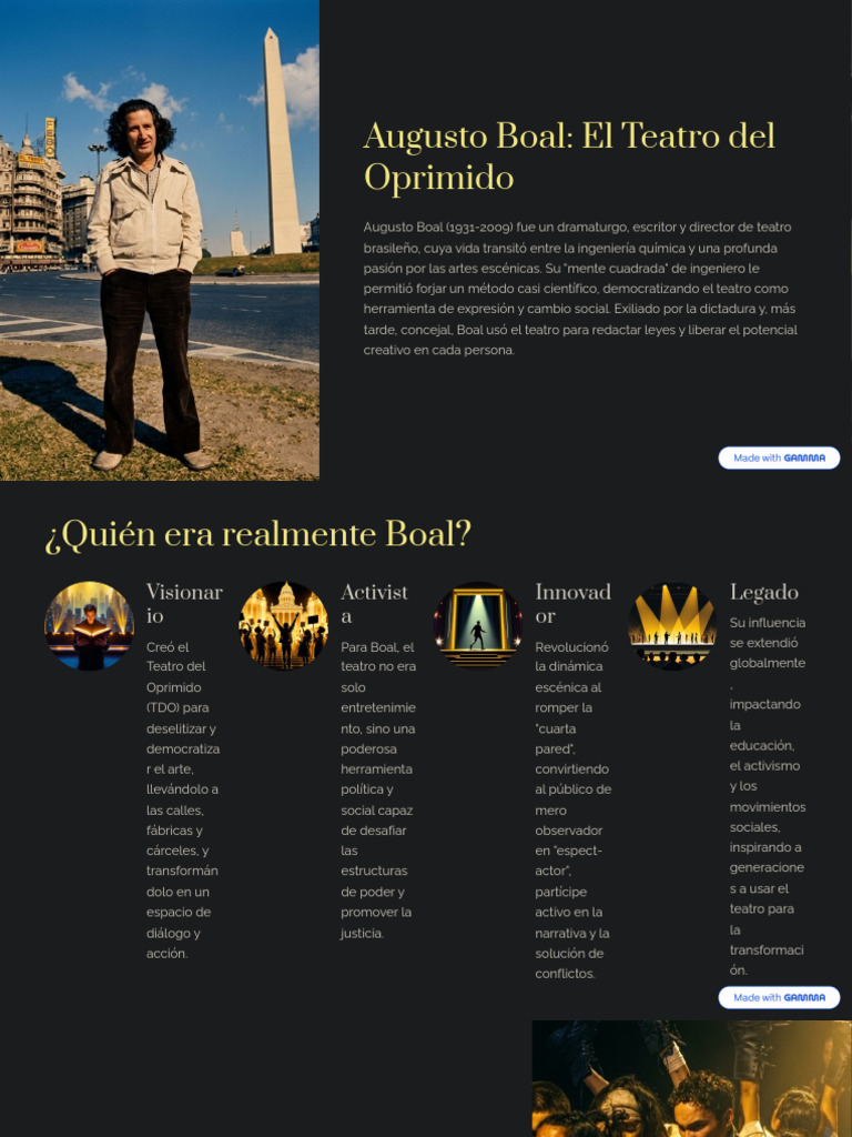Augusto-Boal-El-Teatro-del-Oprimido | PDF