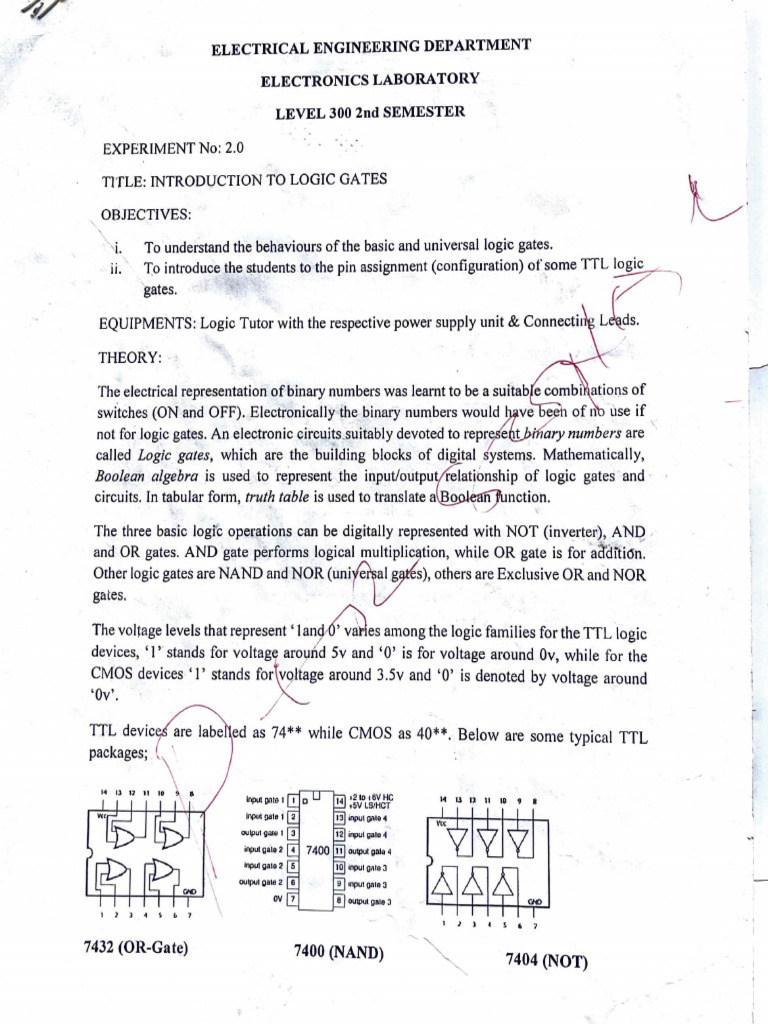Electronics Lab Manual | PDF