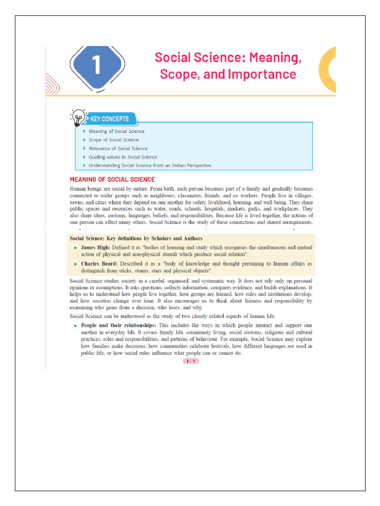 Understanding Social Science | PDF