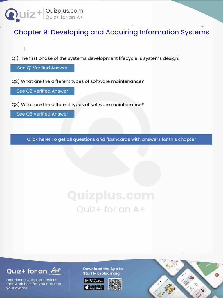 The First Phase of the Systems Development Lifecycle is Systems Design ...