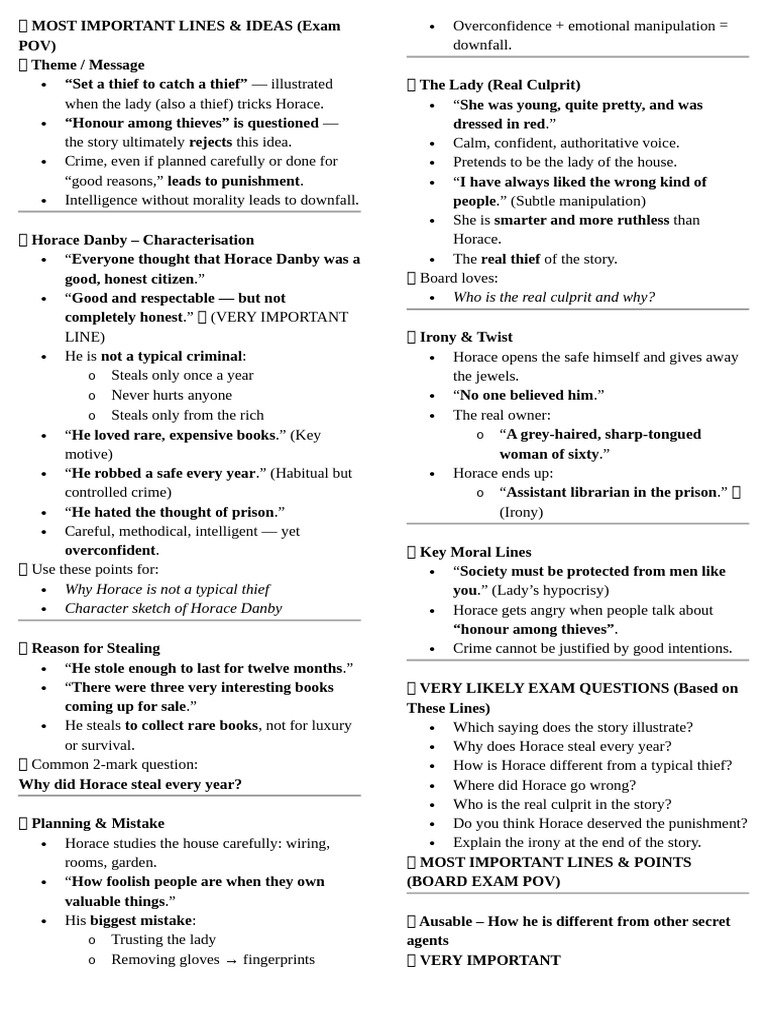 ? Most Important Lines | PDF | Science | Jewellery