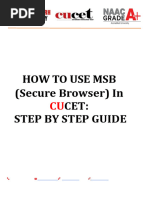 MSB Installation Guide for Windows | PDF