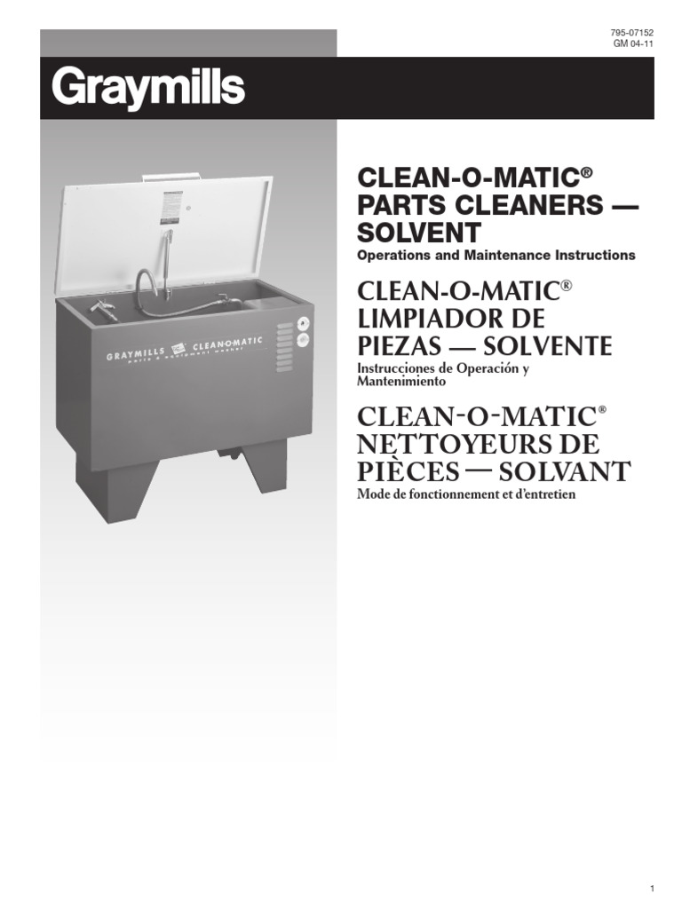 cleanomatic_series updated | PDF | Pump | Valve