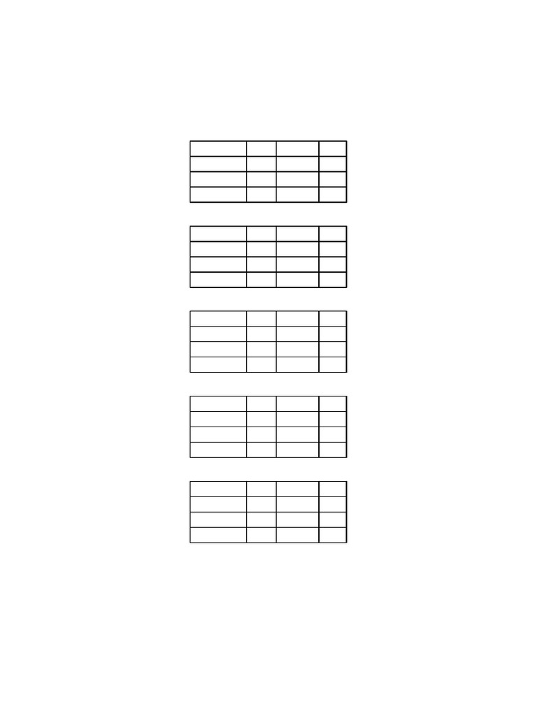 PAD Worksheet | PDF