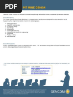 Surpac Open Pit Mine Design (1) 0