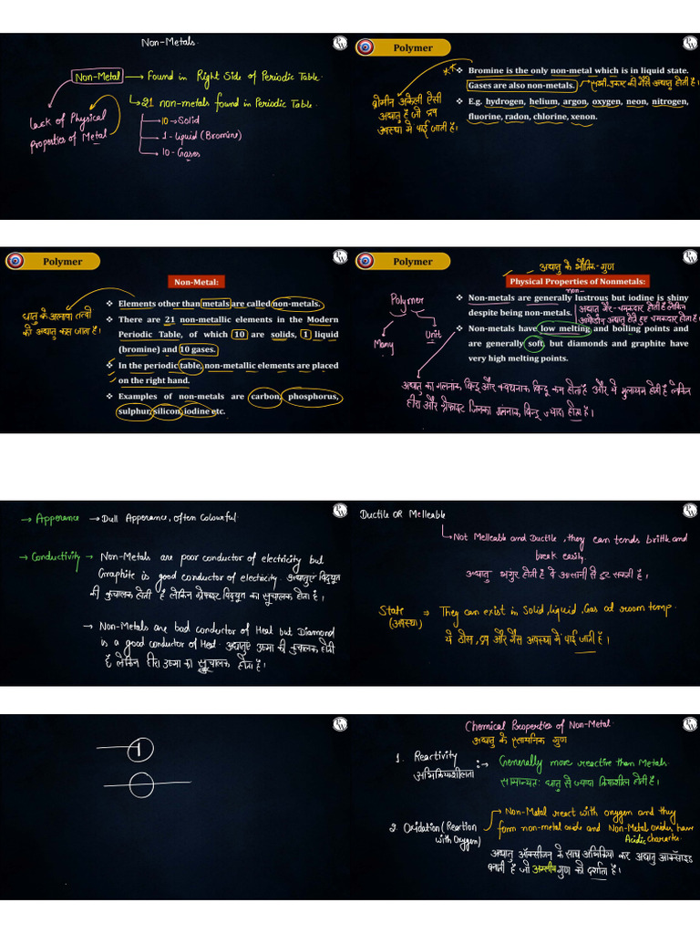 Chemistry 06 Class Notes | PDF
