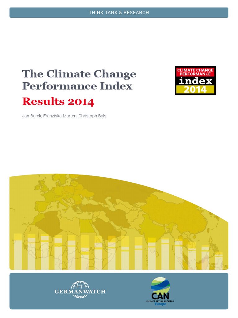 2014 Climate Change Perfomance Index Report | PDF | Politics Of Climate ...