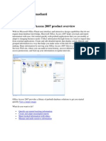 Nama: Fanny Ramadianti Kelas: XII-hotel Microsoft Office Access 2007 Product Overview