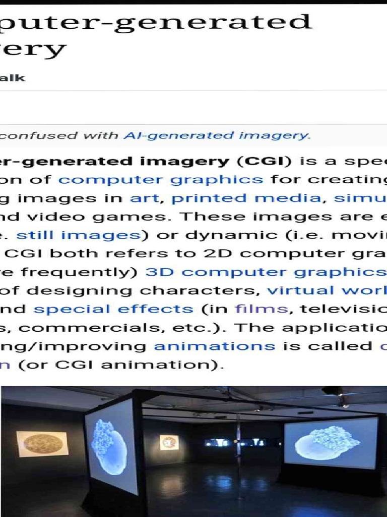 Computer Generated Imagery | PDF | Computer Generated Imagery | Computing