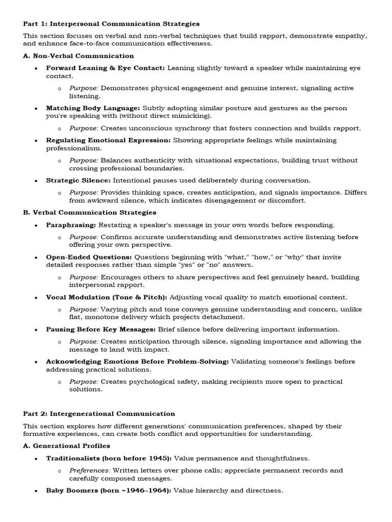 Effective Comm Reviewer | PDF | Nonverbal Communication | Communication