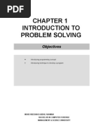 Introduction to problem solving C++