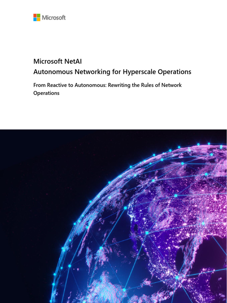 Microsoft NetAI Whitepaper | PDF