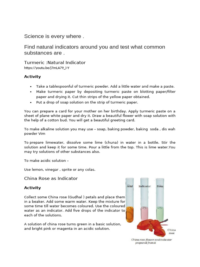 What Are Indicators | PDF | Grape | Turmeric
