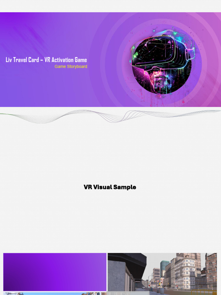 VR Application Storyboard 1 | PDF