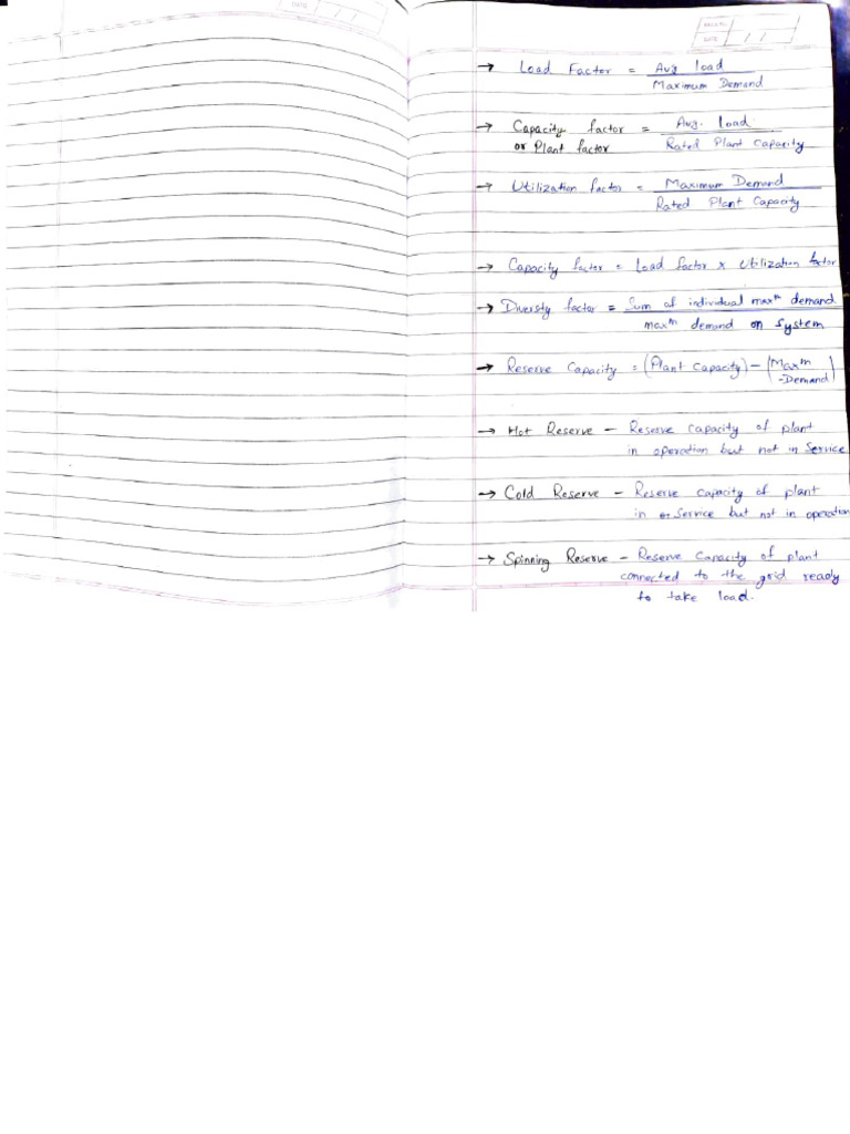 short notes electrical machine | PDF