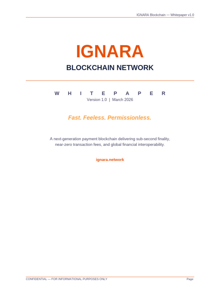 IGNARA_Whitepaper_v1.0 | PDF | Computing