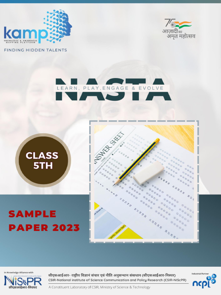 Sample Paper - Class 5th | PDF | Birds