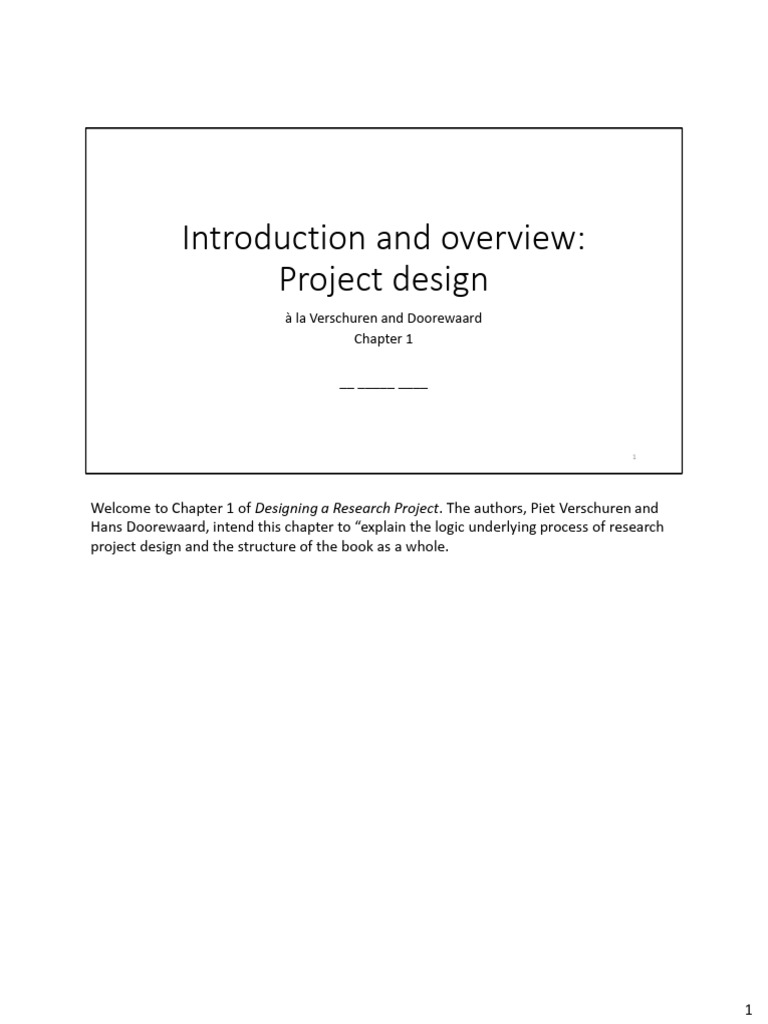 2.11 Overview of Chapter 1 | PDF | Concept | Qualitative Research
