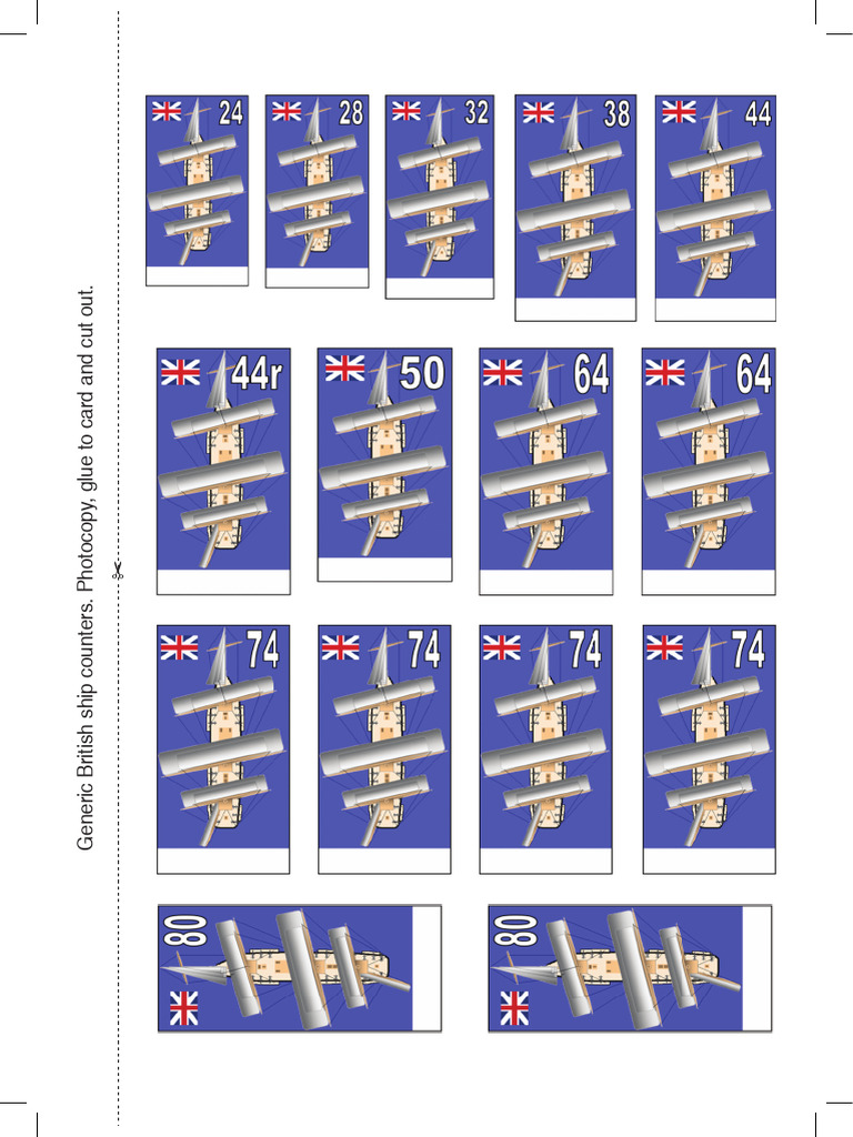British Ship Counters | PDF