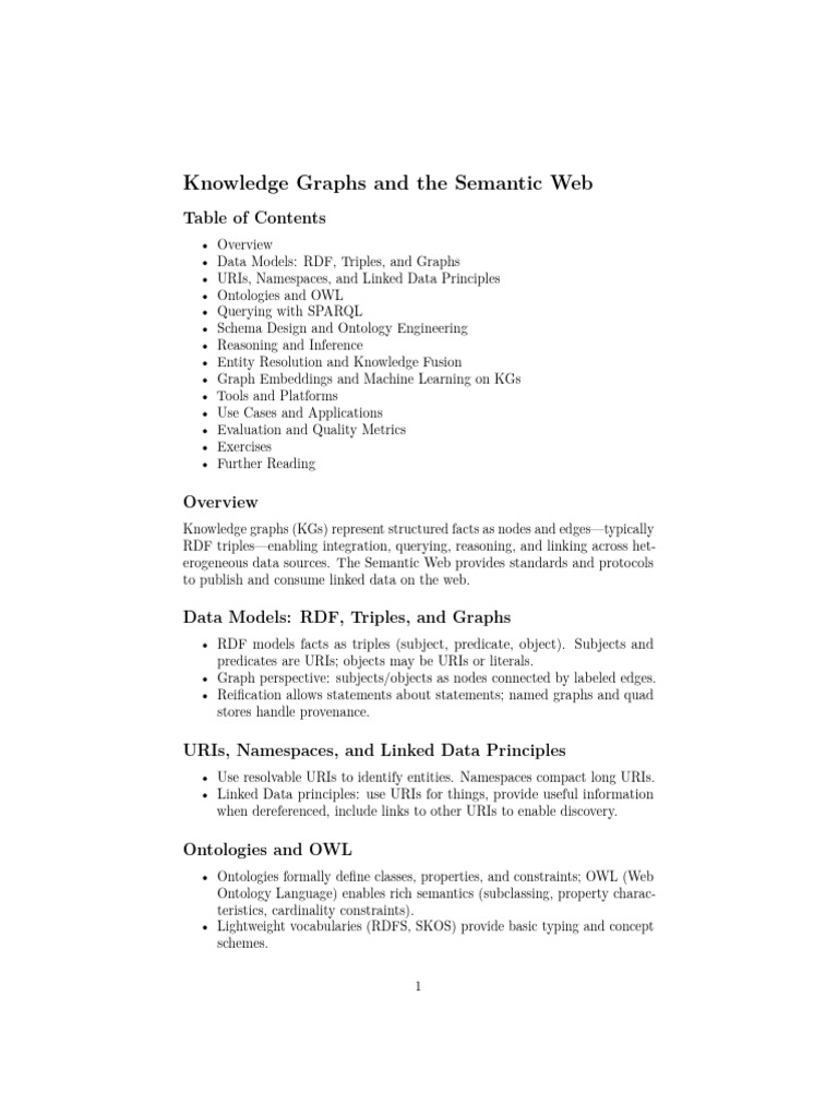 31 Knowledge Graphs and Semantic Web | PDF | Resource Description ...