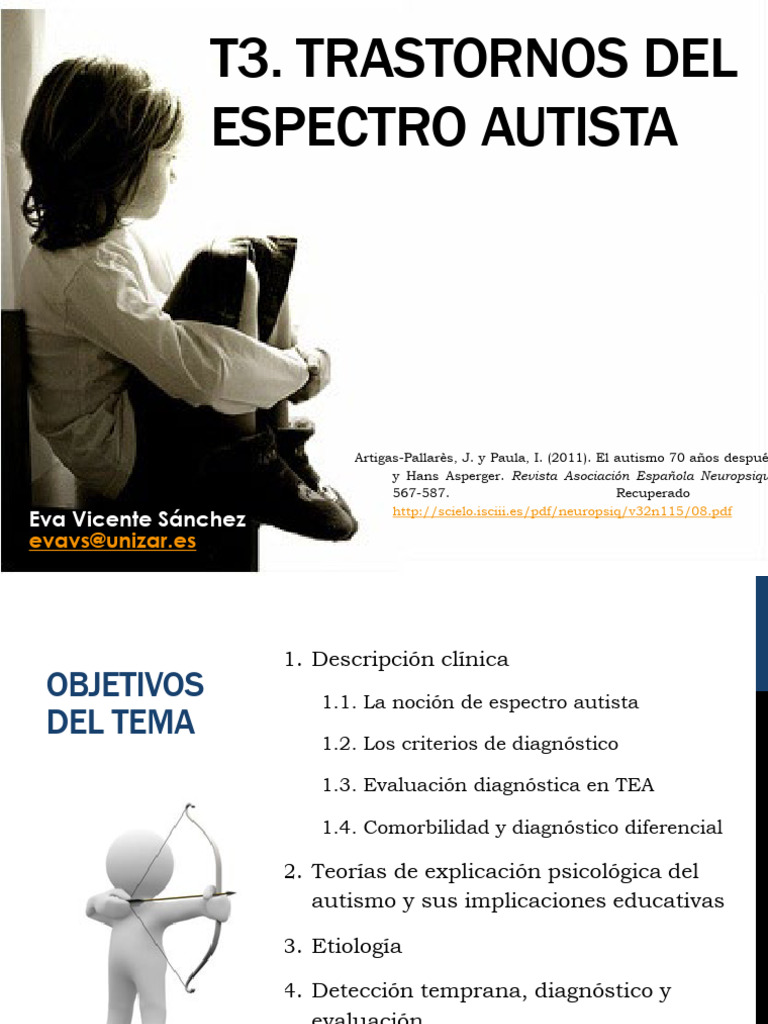 T3. TEA.25-26 (1) | PDF | Autismo | Teoria de la mente