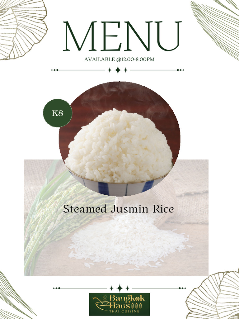 Menu Single Page | PDF