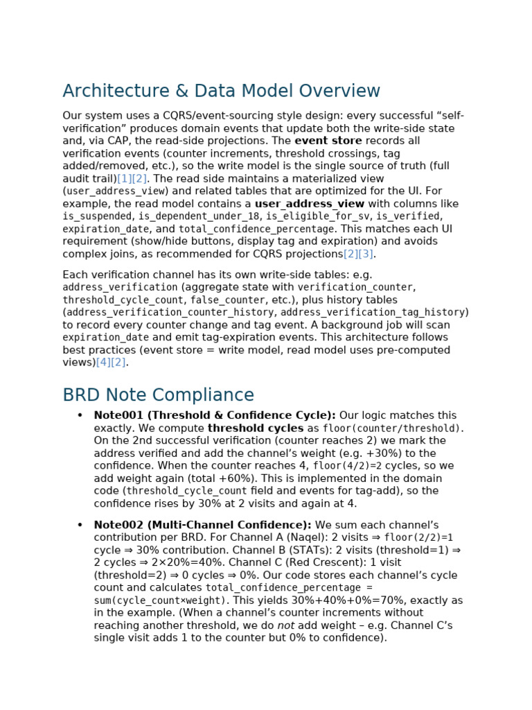Architecture & Data Model Overview | PDF | Computer Programming ...
