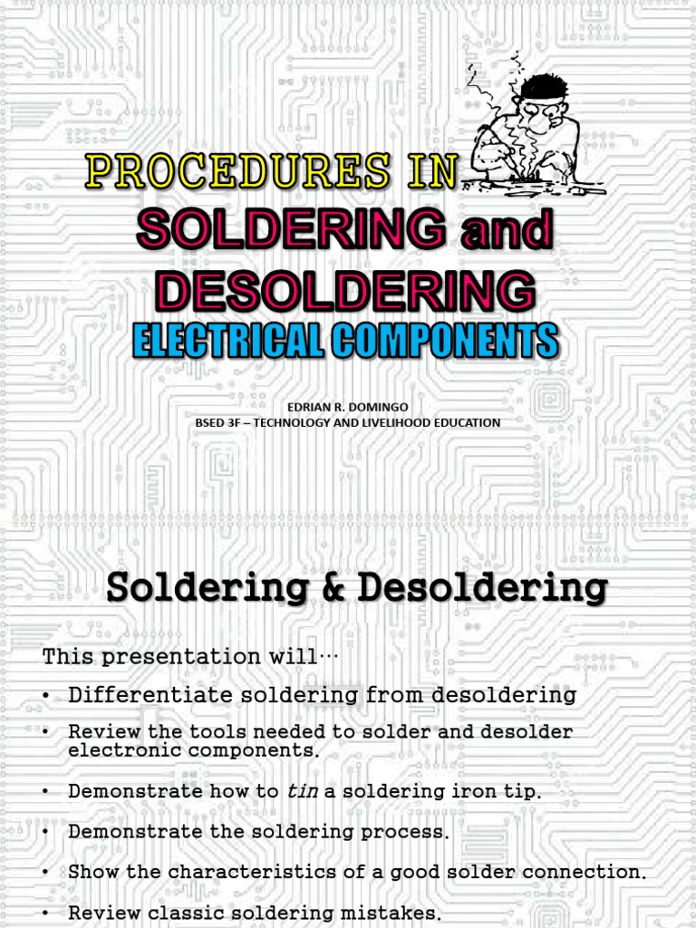 Basic Soldering 3_compressed | PDF | Soldering | Solder
