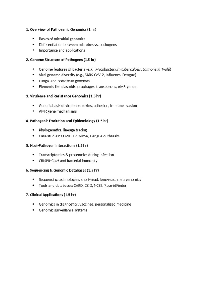Edited_pathogenic Genomics_AT _ July 8 | PDF