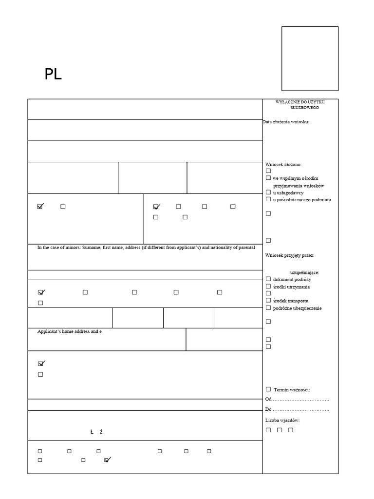 National-Visa-Application-Form-know-your-visa-type (1) (2) | PDF ...
