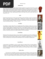 Dioses y diosas de la mitología griega | PDF | Deidades | Mitología griega