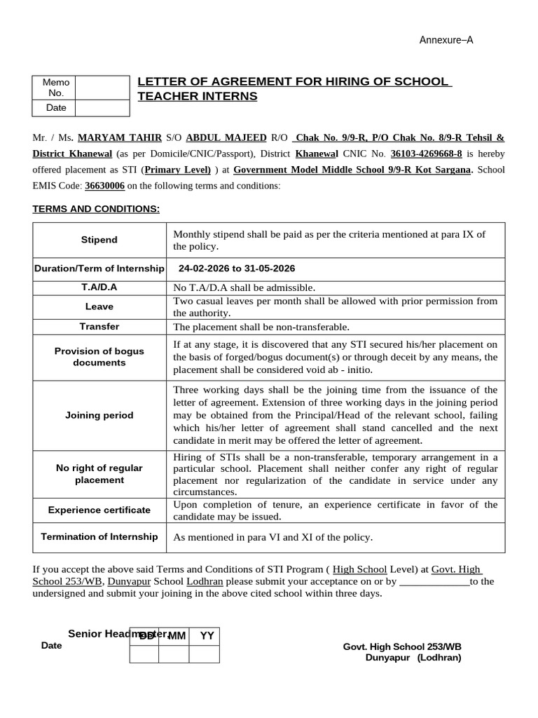 Doc-202 Sti Order Examples | PDF
