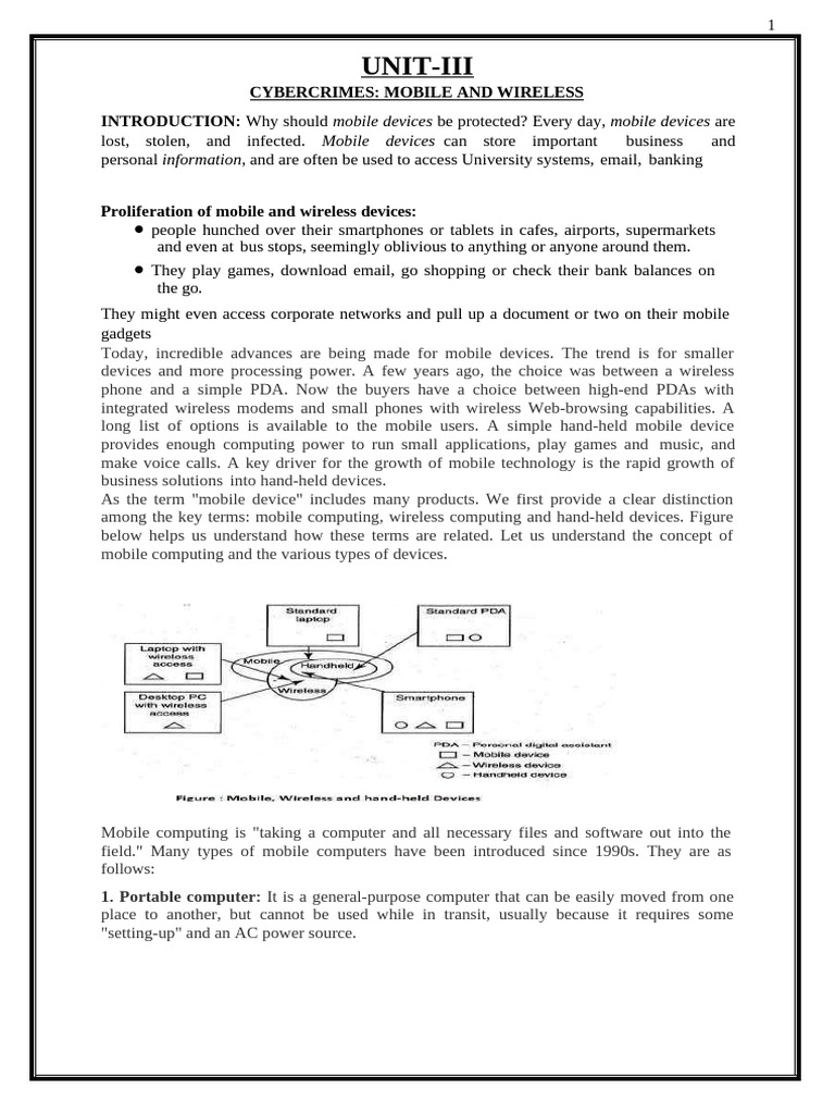 Ics Unit III | PDF | Tablet Computer | Computer Security