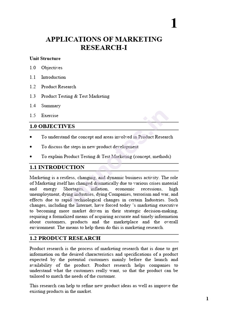 Marketing Research - Paper II (English Version) - Munotes | PDF | Brand ...