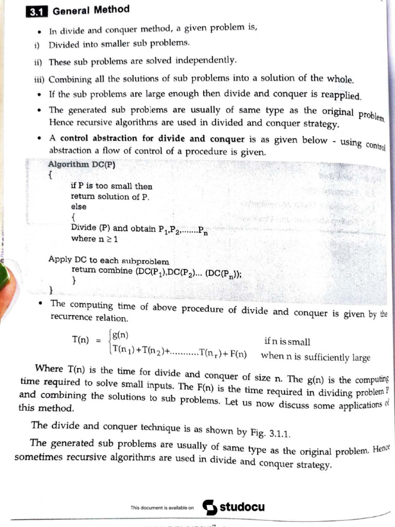 Unit2 DAA | PDF