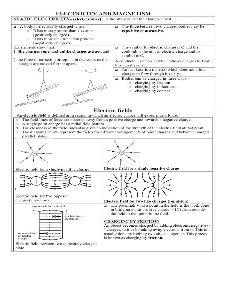 CXC-CSEC Physics - Electricity and Magnetism _ TOAZ.info | PDF