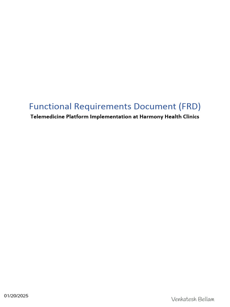 Business Analyst_Functional Requirements Document | PDF | Electronic ...