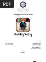 Instagram Usability Testing